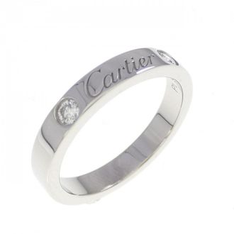 Cartier Platinum Platinum 950 Band Ring (Pre-Owned)