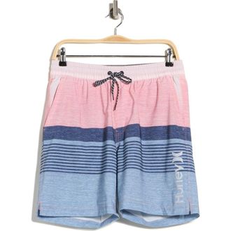 Hurley Ombré Volley Swim Shorts in Lollipop at Nordstrom Rack, Size X-Large