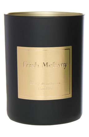 Trish McEvoy Black Wild Blueberry Vanilla Scented Candle at Nordstrom, Size 10 Oz