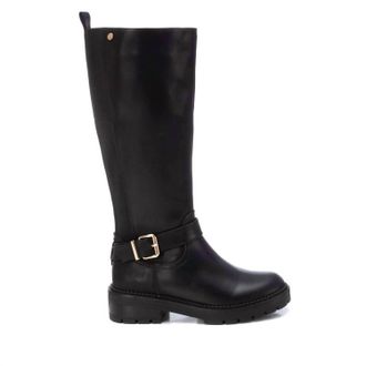 Xti Womens Biker Tall Boots In Black