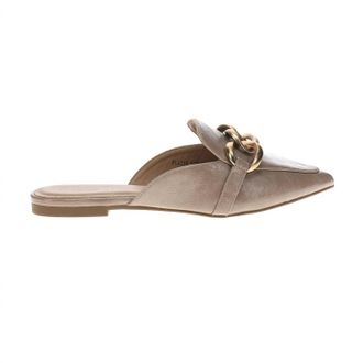 Corkys Footwear Womens Playin For Keeps Slip On Mules In Taupe