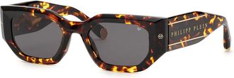 Philipp Plein SPP066M 06ZE Womens Sunglasses Tortoiseshell Size 51