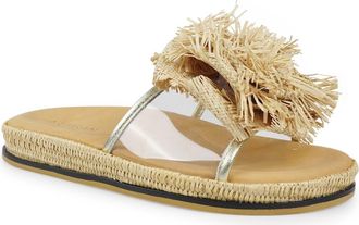 Artisan by Zigi Gittana Slide Sandal in Natural at Nordstrom, Size 10