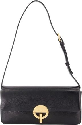 Vanessa Bruno Moon Schoudertas - Dames - Schoudertassen - Zwart - ONE Size - Su&egrave;de - Tassen