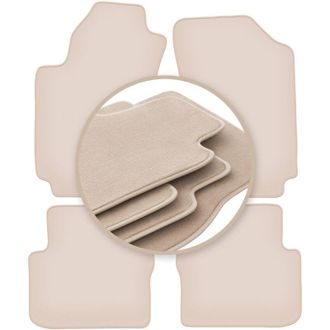 OEM Alfombrillas Beige Premium Para Dodge Dart Sed&aacute;n 2012-2016