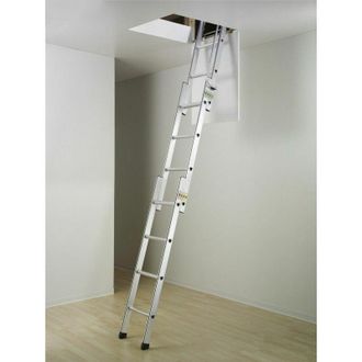 Hailo Escalera Retr&aacute;ctil 3 Tramos 3x4 Pelda&ntilde;os - Hobbystep