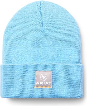 Ariat Womens Rebar Beanie Hat in Carolina Blue, Size OS, by Ariat