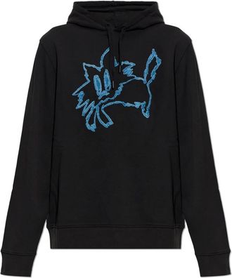 Paul Smith Katoenen Hoodie - Heren - Hoodies - Zwart - 2XL - Katoen - Hoodies & sweatvesten