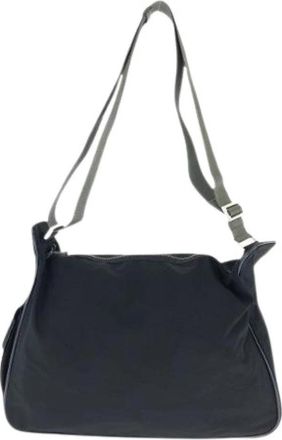 Prada Pre-owned Sports Nylon Shoulder Bag - Dames - Vintage Schoudertas - Zwart - ONE Size - Nylon - Vintage