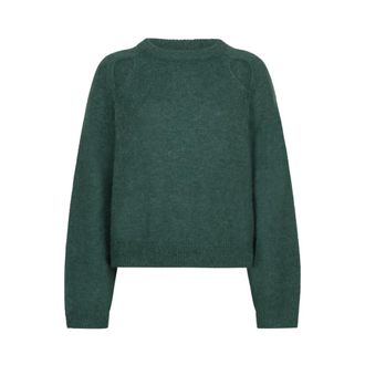 Dante6 Kyoto Cut-Out Crewneck Sweater - Dames - Truien - Groen - Maat: L Wol