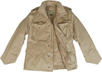 Mil-Tec Camo Outdoor Mil-Tec Classic US M65 Jacket Khaki Size 3XL