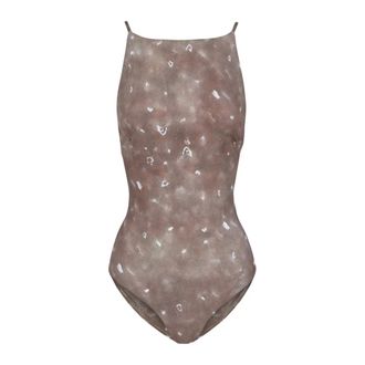 Cortana Badmode, Dames, Beige, M, Swimsuit Ayaz Print