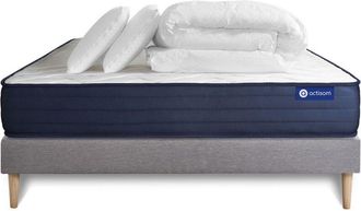 Actisom Pack Colch&oacute;n Gris Espuma Viscoel&aacute;stica 180 X 200