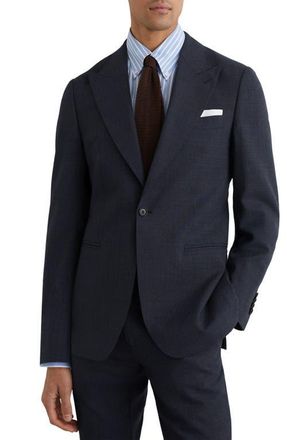 Reiss Fibre Wool Blazer in Airforce Blue at Nordstrom, Size 36