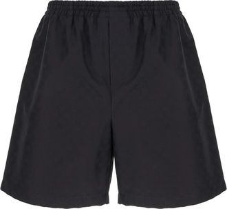 Gucci GG Katoenen Canvas Shorts - Heren - Strandmode - Blauw - XL - Katoen - Badmode