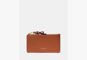 Kate Spade New York Loop Suede Zip Card Case