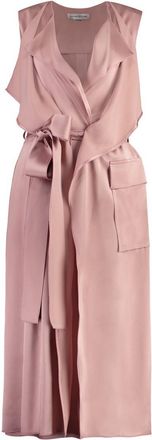 Victoria Beckham Midi Dress With Belt