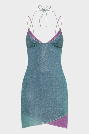 Os&eacute;ree Lumiere Double Mini Dress