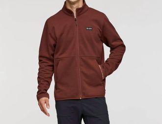 Cotopaxi Envo Fleece Full-Zip Jacket In Heather Chestnut
