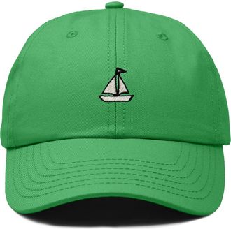 Dalix Sail Dad Cap in Kelly Green at Nordstrom