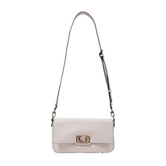 Guess Shoulder Bags, female, Pink, ONE SIZE, Shoulder Bag with Clip Fastening