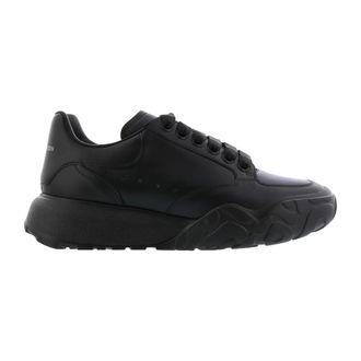 Alexander McQueen Alexander McQueen, Sneakers, female, Black, Size: 10 1/2 US Black Court Sneaker