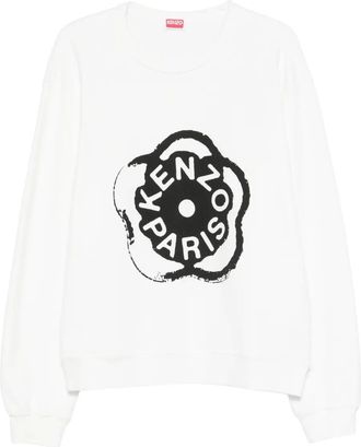 Kenzo Felpa con stampa - Bianco