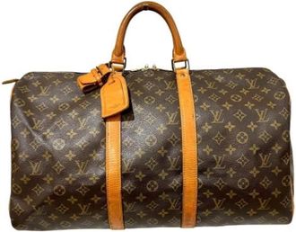 Louis Vuitton Pre-owned Boston bag - Dames - Vintage Weekendtas - Bruin - ONE Size - Vintage
