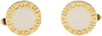 Bulgari Pre-owned Cufflinks - Heren - Vintage Accessoires - Geel - ONE Size - Vintage