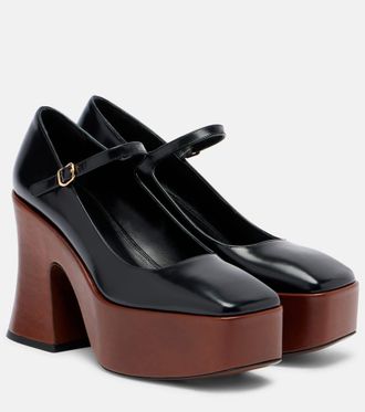 Chloé Chloé Janis patent leather Mary Jane pumps