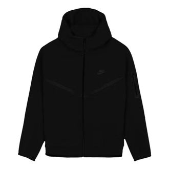 Nike Sportswear Tech Fleece Windrunner Full Zip Hoodie Black HV0949-010