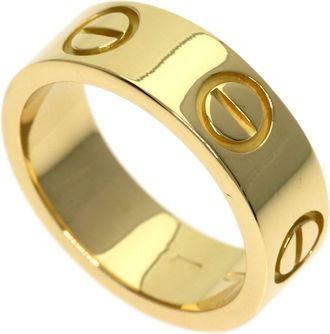 Cartier Yellow Gold (18K) Band Ring (Pre-Owned)