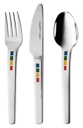 Berghoff INTERNATIONAL Ralph Kramer Swipswap 3-Piece Flatware Set in Silver at Nordstrom Rack