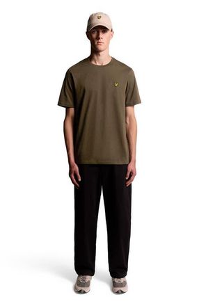 Lyle & Scott Crew Neck Short Sleeve T-Shirt in Olive at Nordstrom, Size Xx-Large