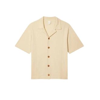 Paul Smith Terry Cotton Polo Shirt - male - Paul Smith - Short Sleeve Shirts - Beige - S - Shirts