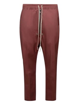 Rick Owens Bela zip-fastening trousers - men - Fabric - 52 - Brown