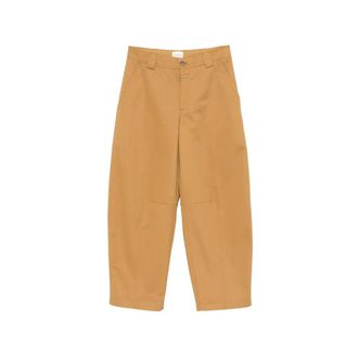 Closed Closed, Wide Trousers, female, Beige, Size: W24 Wide Trousers