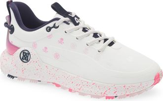 G/Fore MG4+ O2 Gradient Skulls & Tees Golf Shoe in Snow /Multi at Nordstrom, Size 6.5