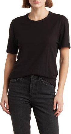 James Perse Oversize T-Shirt in Black at Nordstrom Rack, Size 3 (Fits Like 8-10 Us)