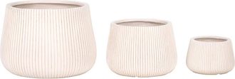 Safavieh Set Of 3 Sara Planter Pots