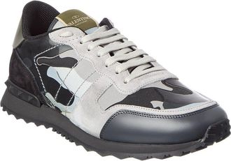 Valentino Canvas & Leather Sneaker