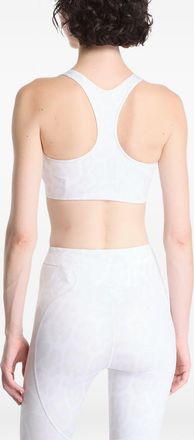 adidas by Stella McCartney Logo-Print Racerback Tank Top - White