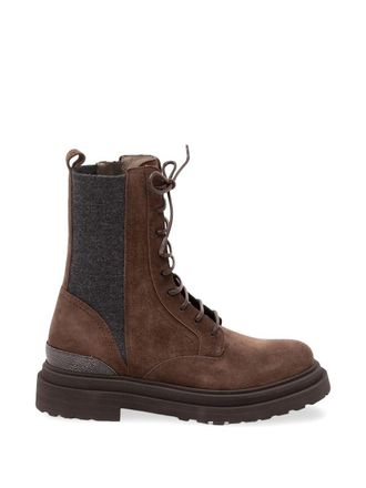 Brunello Cucinelli Boots Leather Espresso