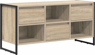 vidaXL TV Cabinet Sonoma 100 x 36 x 49.5 cm Engineered Wood vidaXL