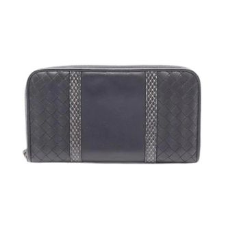 Bottega Veneta Pre-owned Wallets, male, Black, Size: ONE SIZE Pre-owned Leather wallets