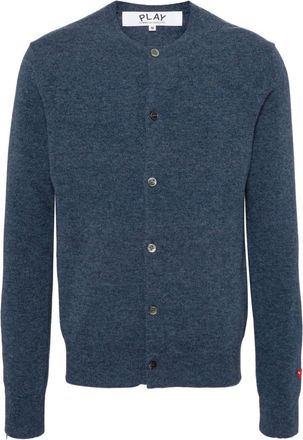 Comme Des Garçons wool cardigan - unisex - Wool - XXXS - Blue