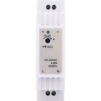 OEM Fuente De Alimentaci&oacute;n Conmutada Para Riel Din De Salida &Uacute;nica Dr-15-12, 12 V, 1,25 A, 15 W Dr-15-12