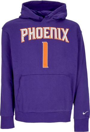 Nike NBA Essential Hoodie - Heren - Sportshirts - Paars - XL - Katoen - Fitness