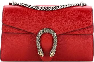 Gucci Dionysus Bag Leather Small shoulder bag - Rood