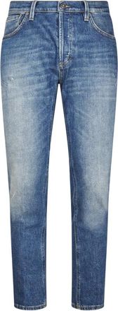 Dondup Brighton Carrot Cut 5 Pocket - Heren - Slim Fit Jeans - Blauw - W30 - Jeans
